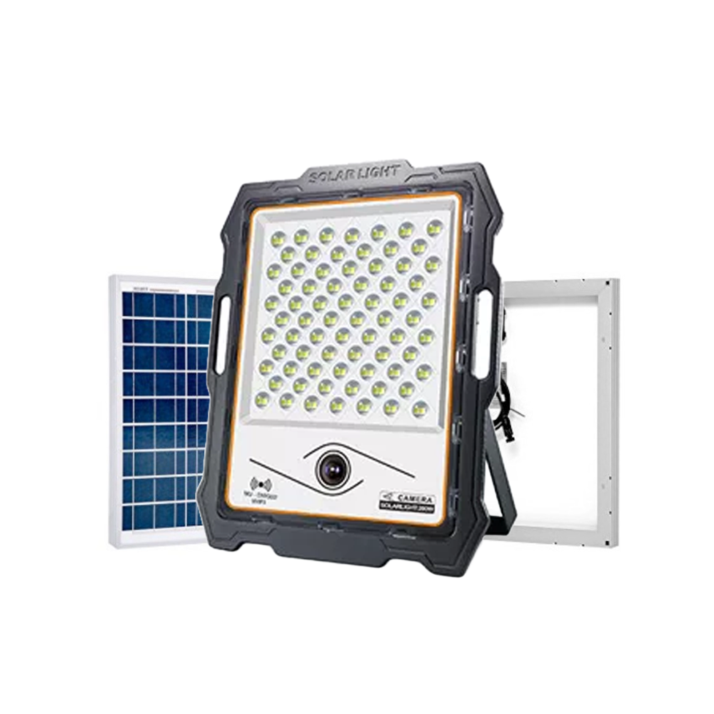 200w Solar Flood Light Camera