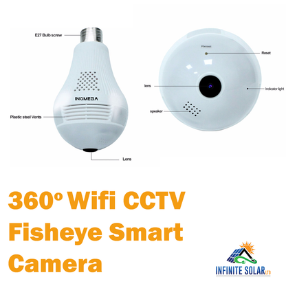 360° Wfi Fisheye Smart Camera