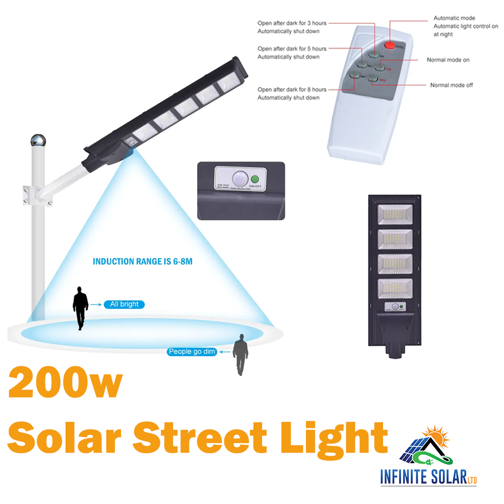 200w Solar Street Light